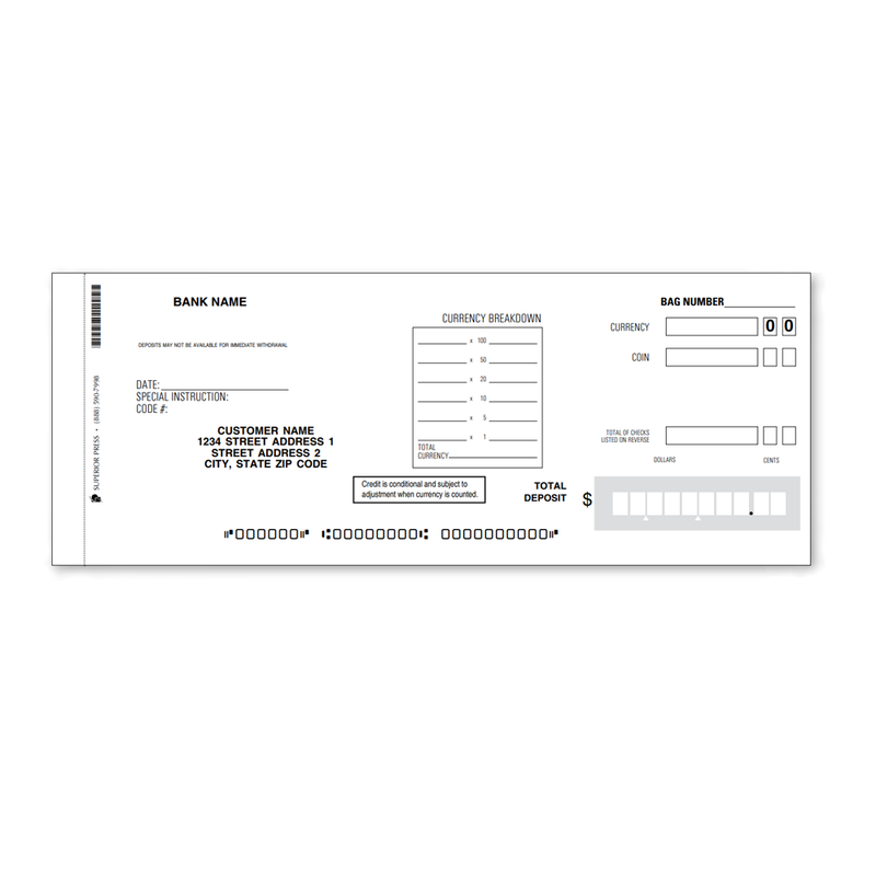 Deposit Slip DS7